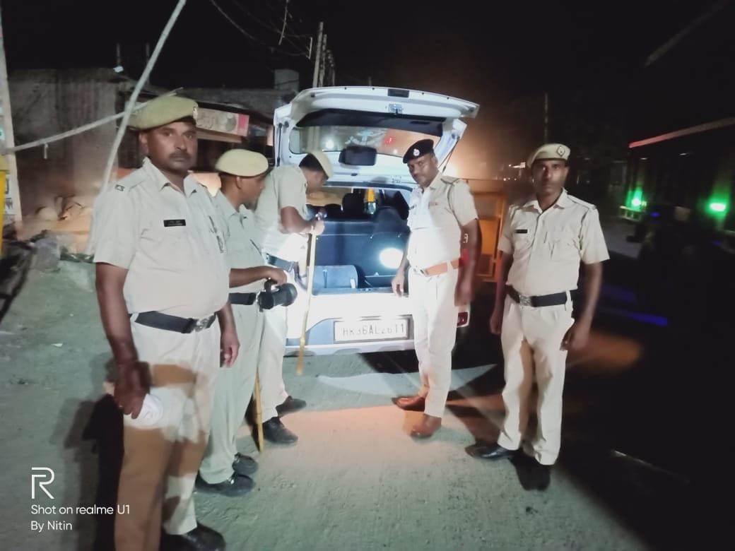 Police checked 1156 vehicles by putting up blocks at 34 places