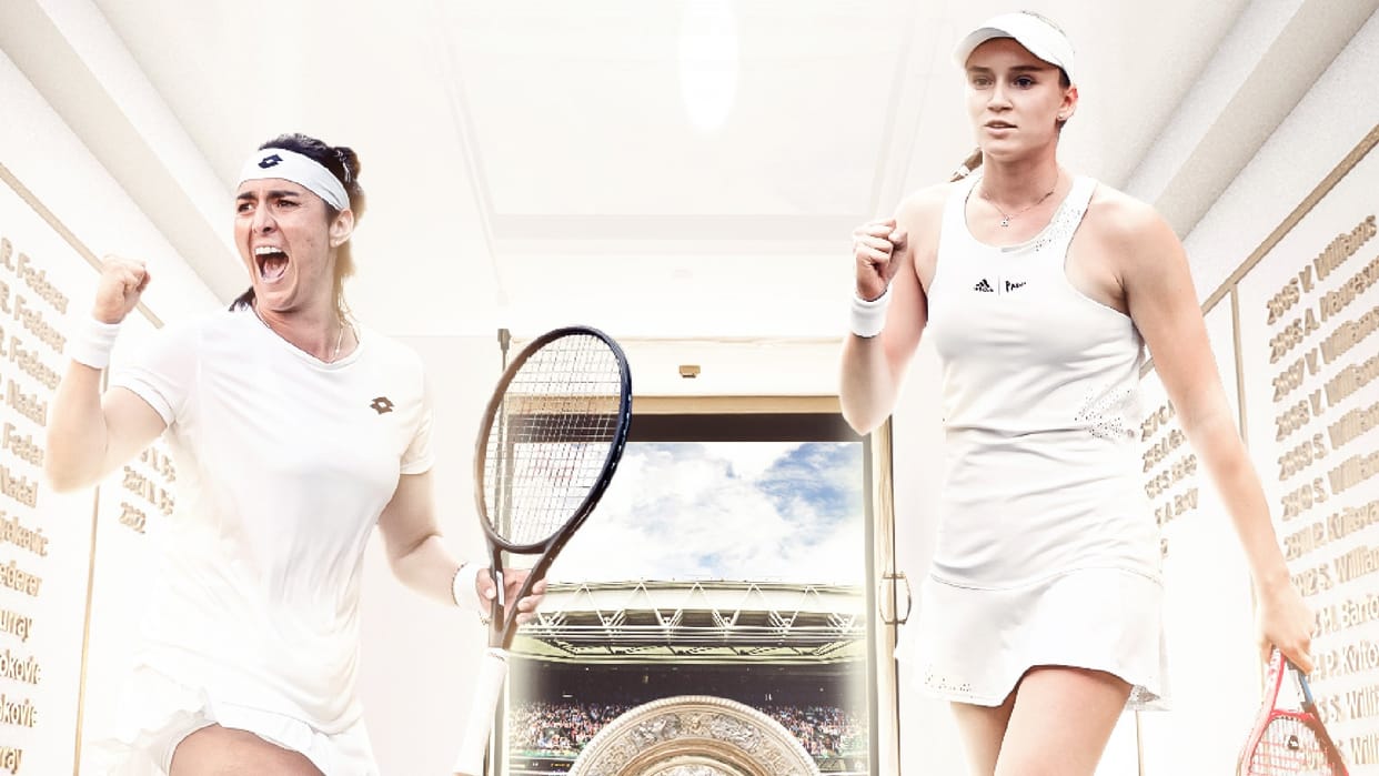 Wimbledon Womens singles final today between Ons Jabeur and Elena Rybakina Wimbledon will get new champion today