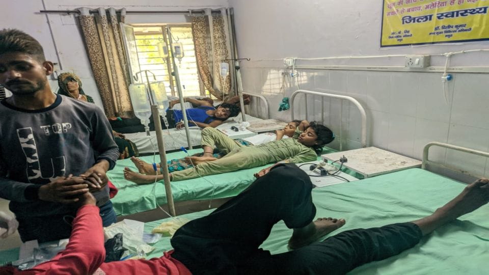 20 people health deteriorated who returned from the barat in agra