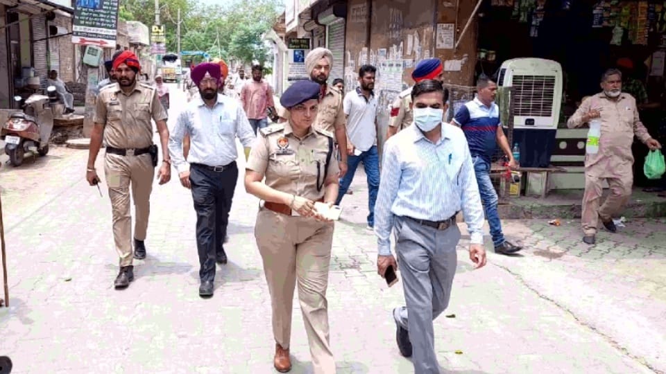 Search operation against Drug Smugglers conducted by Punjab Police