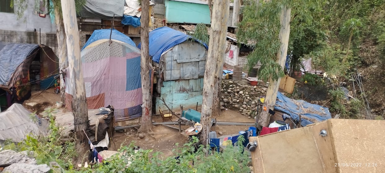 kuhamkhwar cloud brust people denie to leave houses