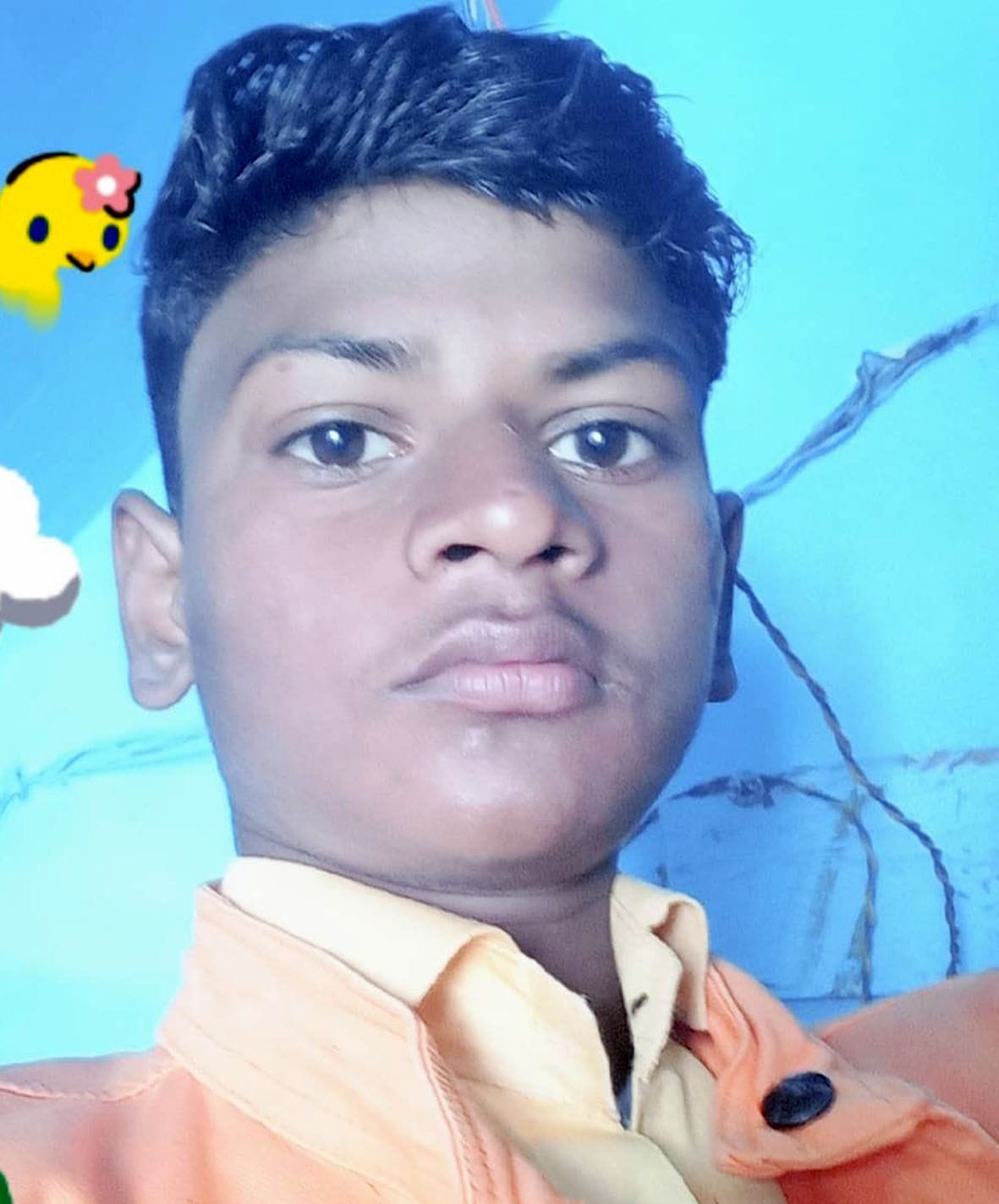 the teenager killed the child by stabbing him with scissors