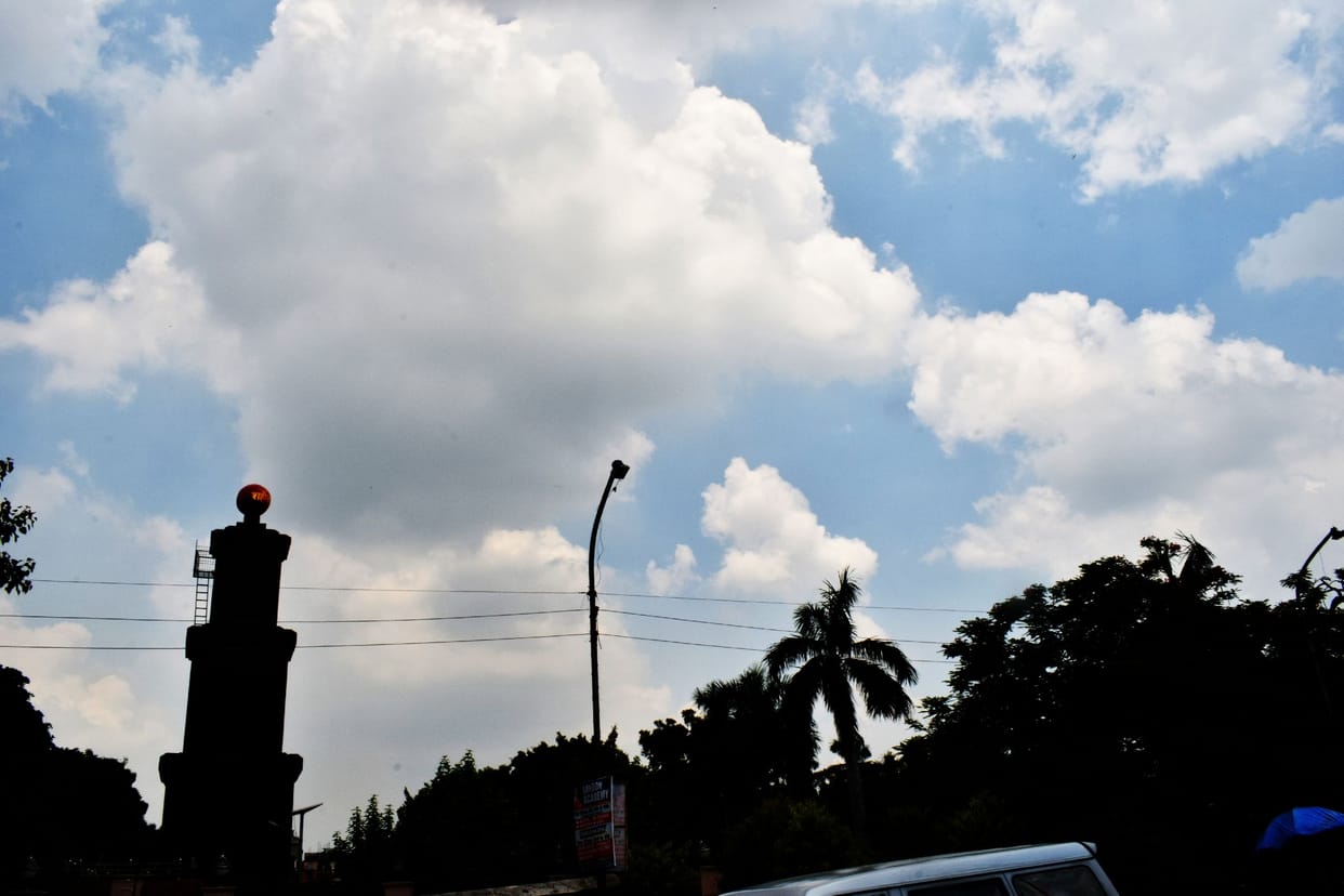 After two days there will be rain, till then bear the sultry heat