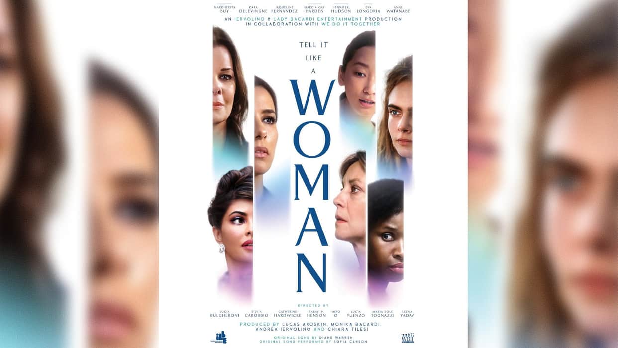 jacqueline fernandez shares first poster of her hollywood film Tell It Like A Woman