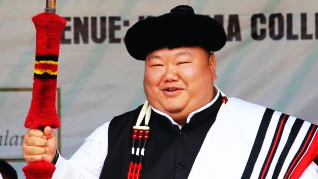 Nagaland BJP president Temjen Imna Along benefits of having small eyes Himanta Biswa Sarma said brother is in fullform today
