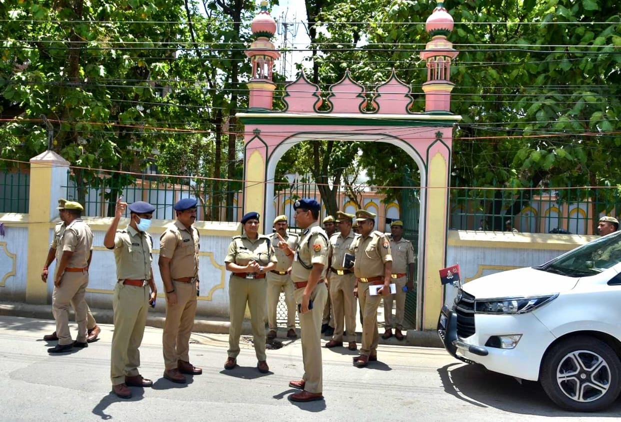 Eid ul Adha 2022 varanasi Police commissioner sees arrangements at mosques and Idgahs of banaras