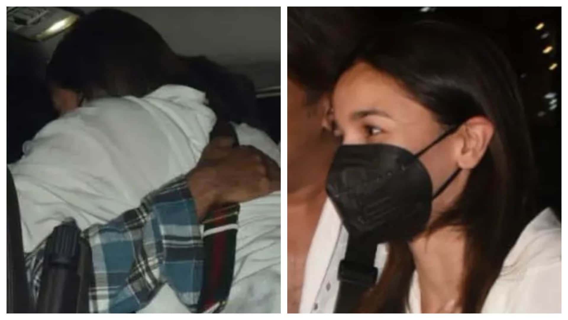 Alia bhatt completes shooting of her first hollywood project Heart of Stone came back to india ranbir kapoor gives surprise to wife on airport