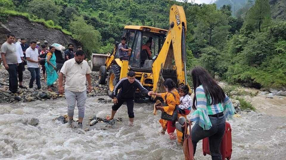 Heavy Rain In Bageshwar