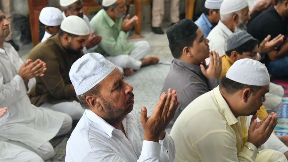People offered Eid-ul-Adha prayers in mosques in Chandigarh 