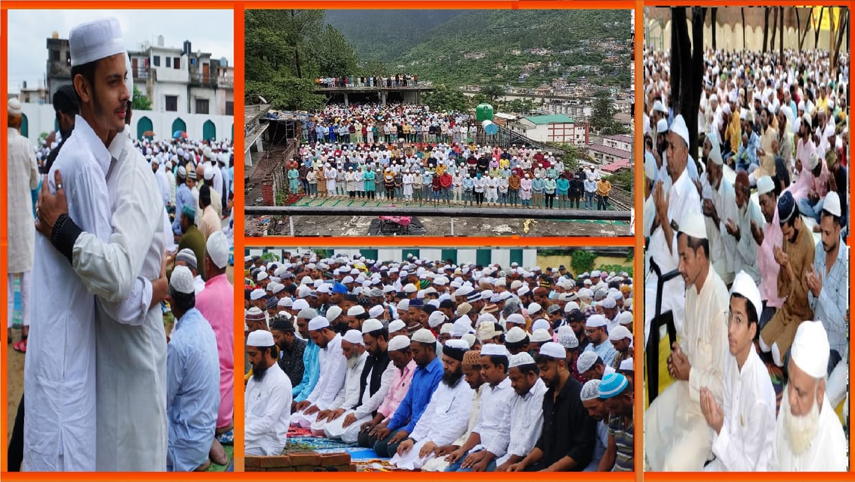 Eid-ul-Adha Namaz in Eidgah and mosques, bakrid 2022 celebrated peacefully in Uttarakhand, See Photos