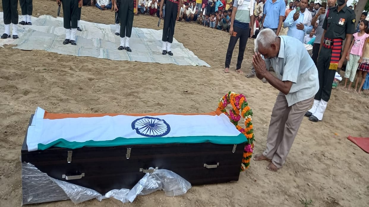 Soldier posted in Assam dies of brain hemmorhage