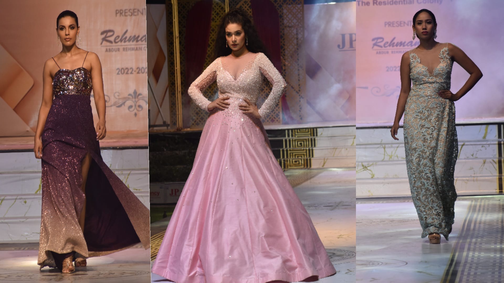 Fashion Show: Actress Daisy Shah walked the ramp wearing silk fabric, models