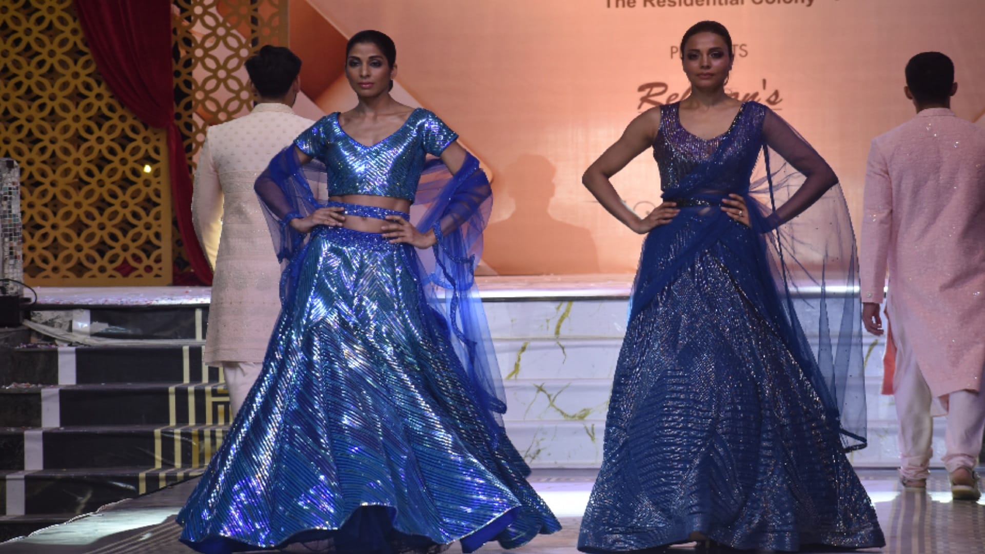 Fashion Show: Actress Daisy Shah walked the ramp wearing silk fabric, models