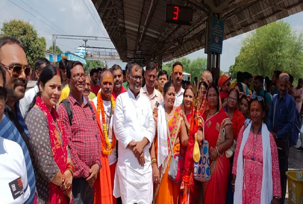 Amarnath Cloudbrust Faith heavy on disaster 151 people leaves for Amarnath from Jaunpur Minister of State girish chandra yadav said  Har Har Mahadev