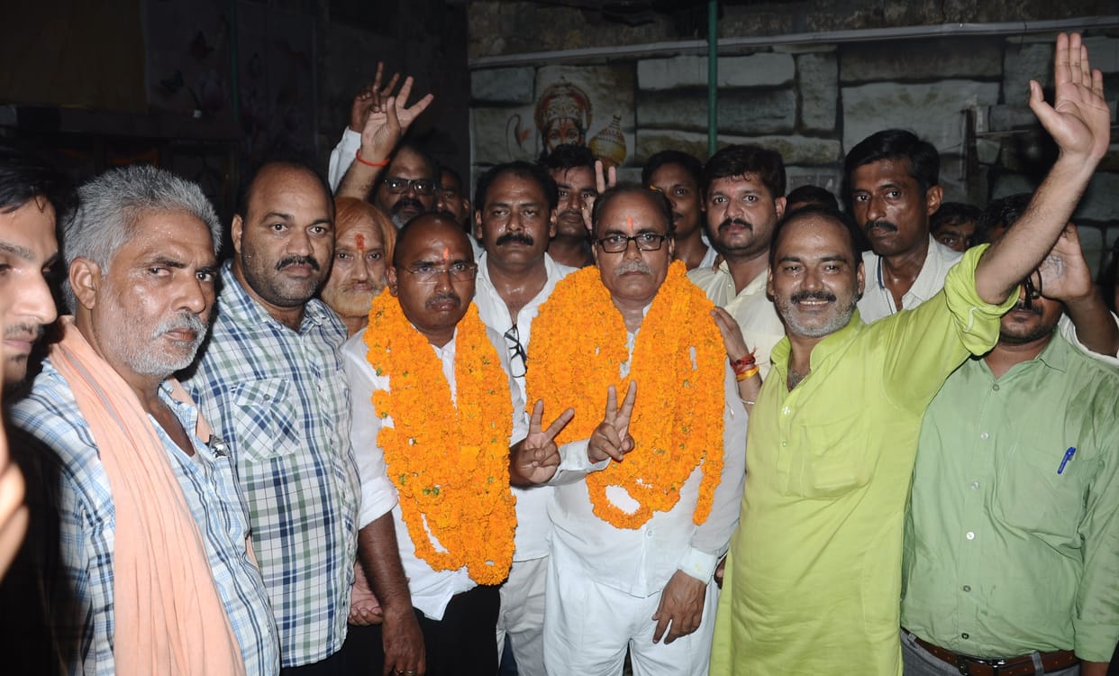 Indubhal and Santosh Narayan elected as the President of Junior Bar Association