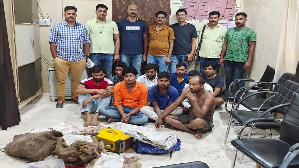 up stf busted illegal Arms Factory in mainpuri