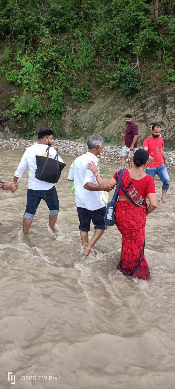Rivers of Ghad region in spate, flood-like situation
