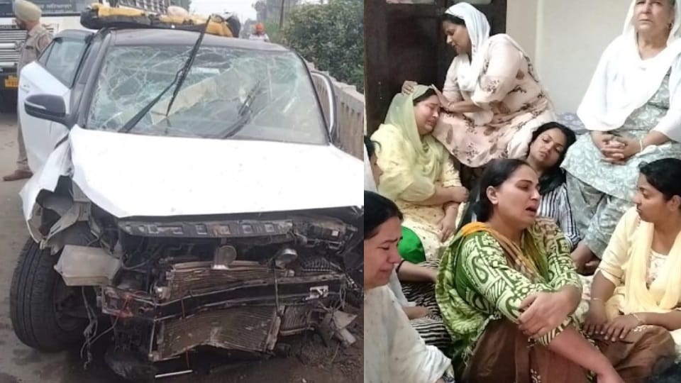 Three died including cousin of AAP MLA amansher singh sherry kalsi in accident at batala