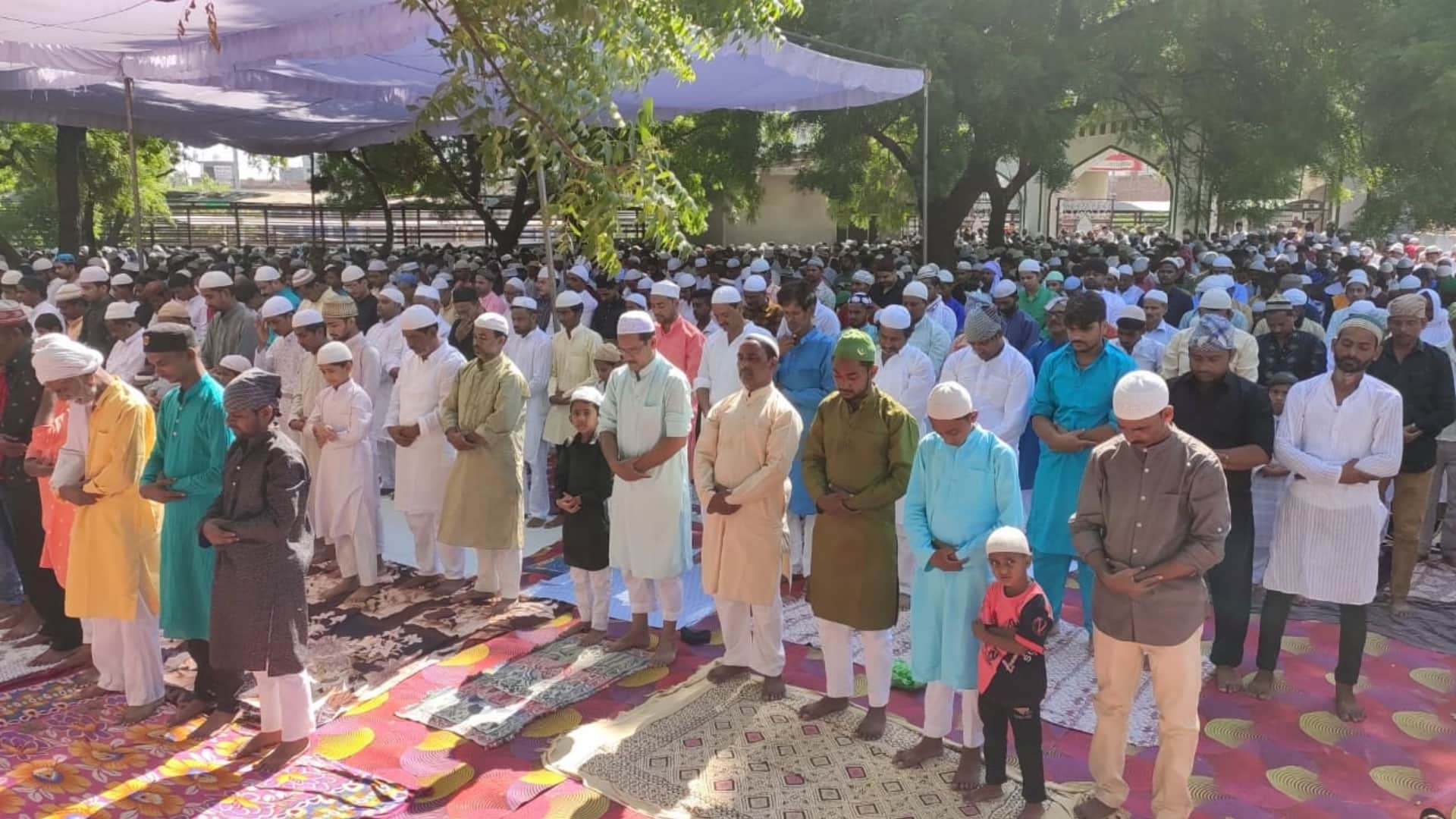 People wish and celebrate Eid ul adha, see the pics.