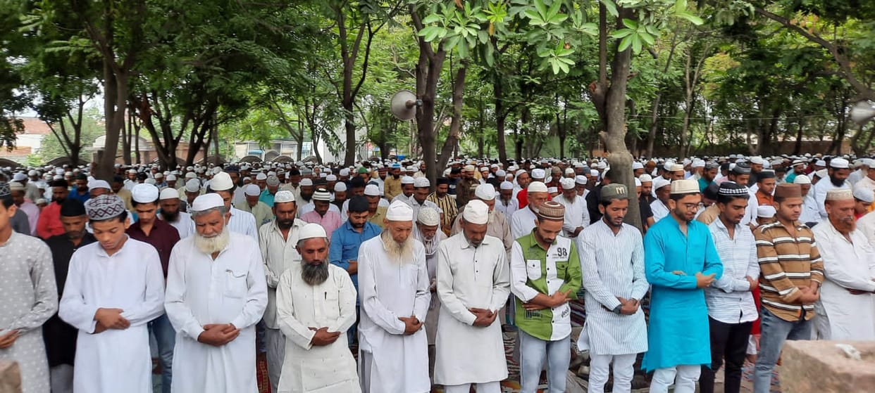 On Eid-ul-Adha, prayed for the prosperity of the nation and the nation