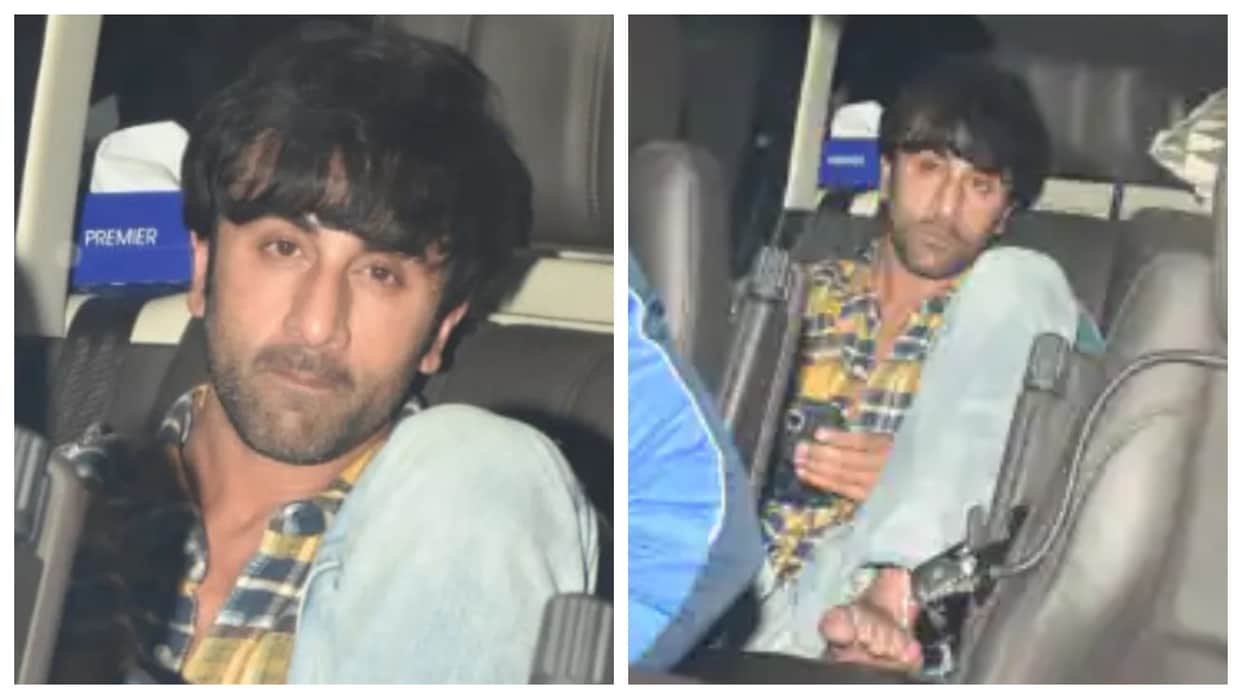 Ranbir Kapoor gets trolled for his look netizens said him drunk while he arrived at airport to receive pregnant wife Alia Bhatt