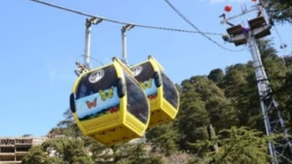 Ropeway glitch, Surkanda Devi Ropeway, Within two months, questions arose on technical problem in ropeway, See Photos