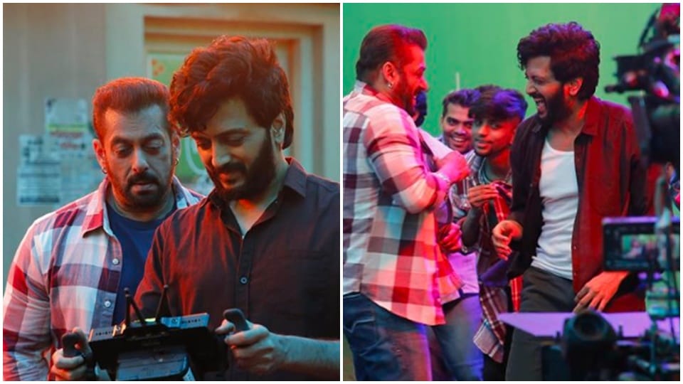 salman khan starts shooting for cameo role in riteish deshmukh debut directorial marathi film ved