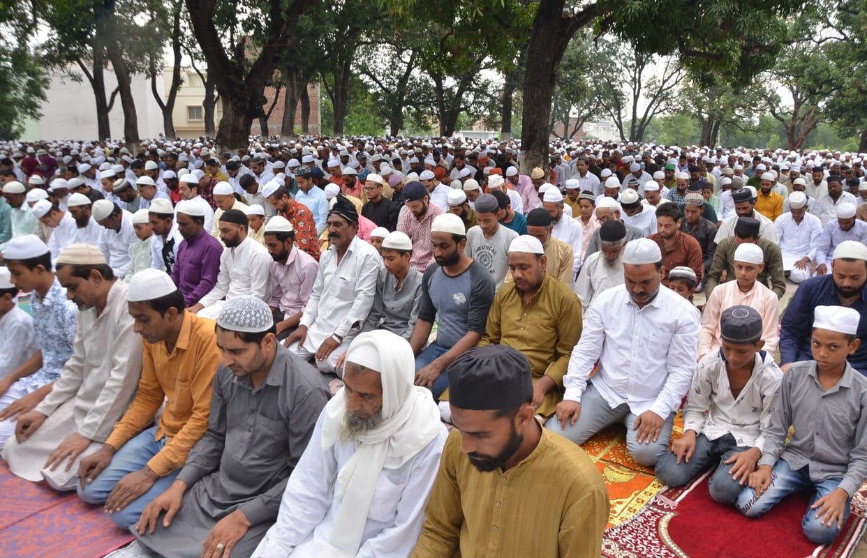 Prayers for peace, peace sought on Bakrid