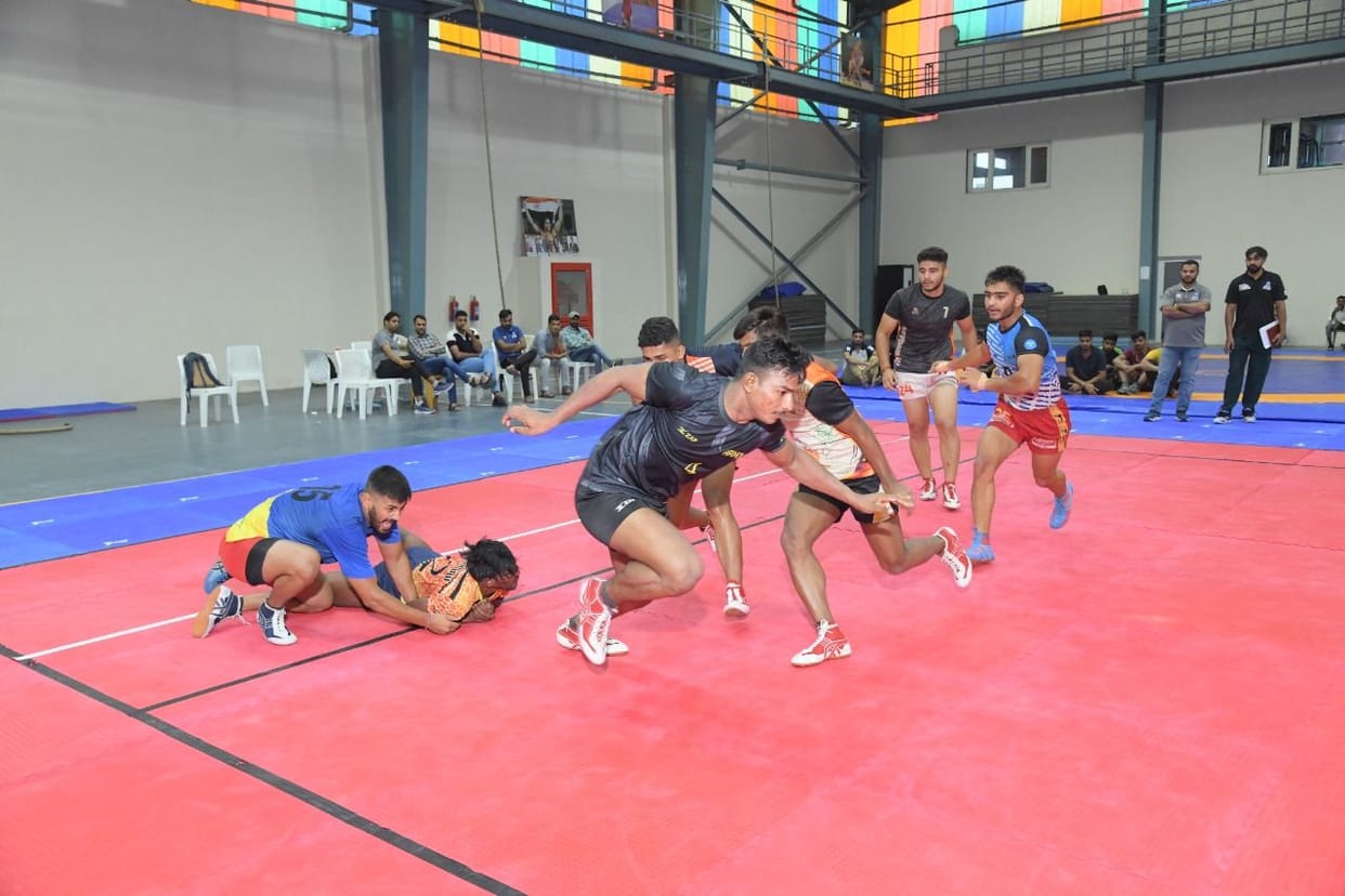 Trial for Pro Kabaddi League in SAI, 11 out of 80 players selected