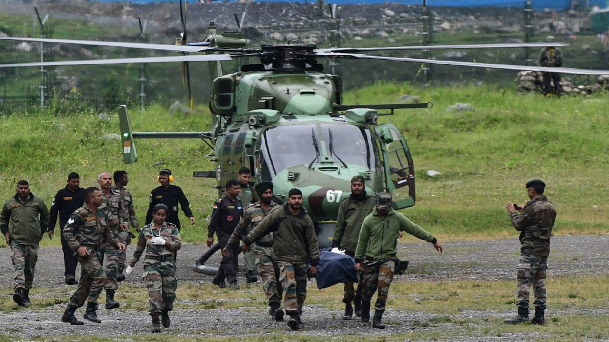 Amarnath Cloudburst Overnight rescue operation amidst threat of severe cold bad weather