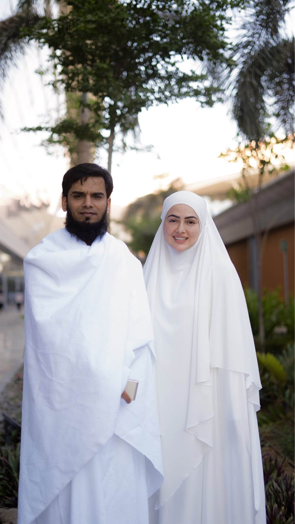 Sana Khan got trolled for sharing pictures of Haj netizens said she is using religious place for publicity