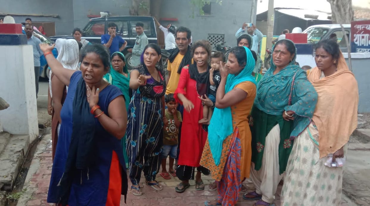 police,hangama,gherav,kanpur news,up news,farrukhabad news