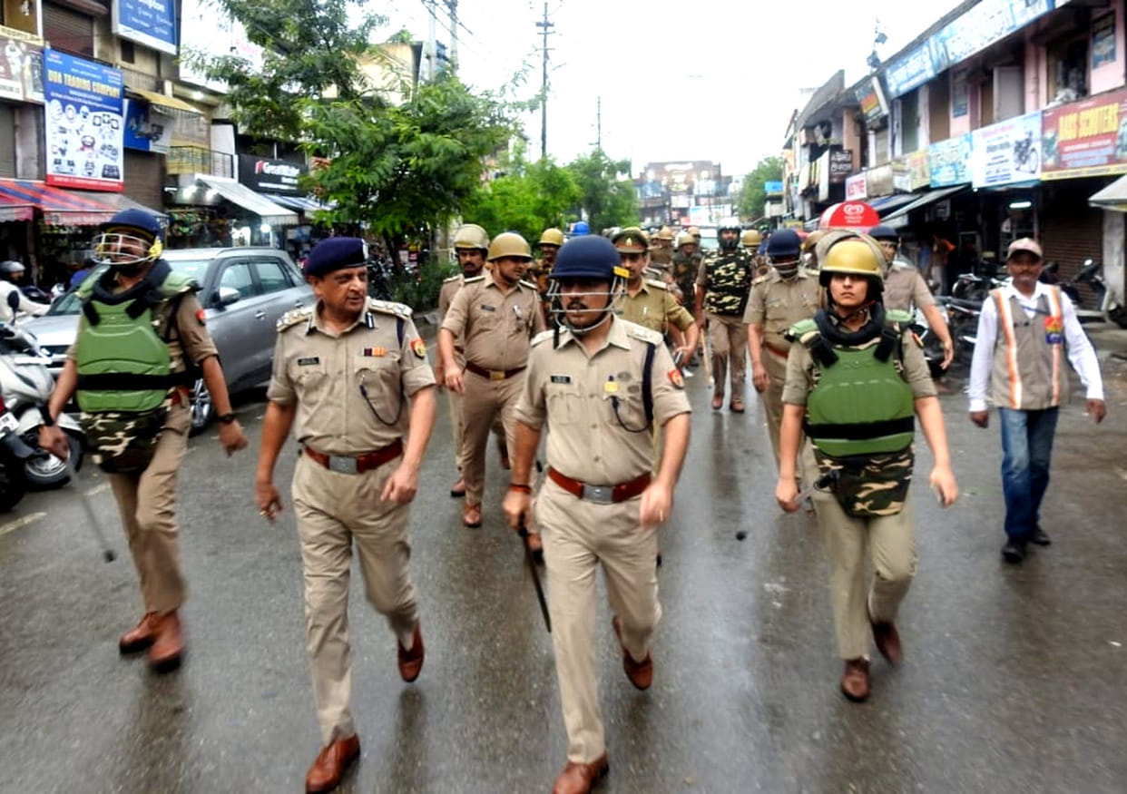 Eid-ul-Azha today, police administration made elaborate arrangements