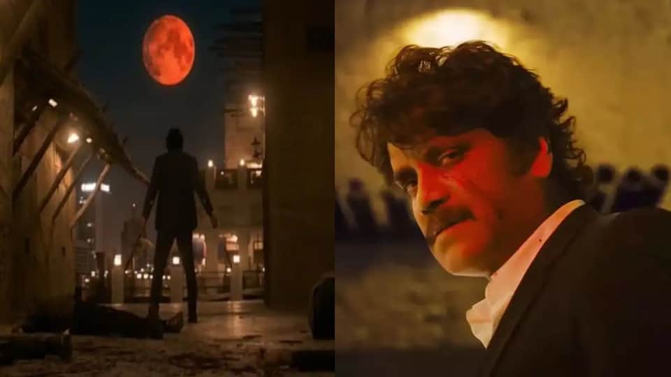 Nagarjuna Looks Ferocious in the Ghost First Visuals Sword Fighting in Suit New In Hindi