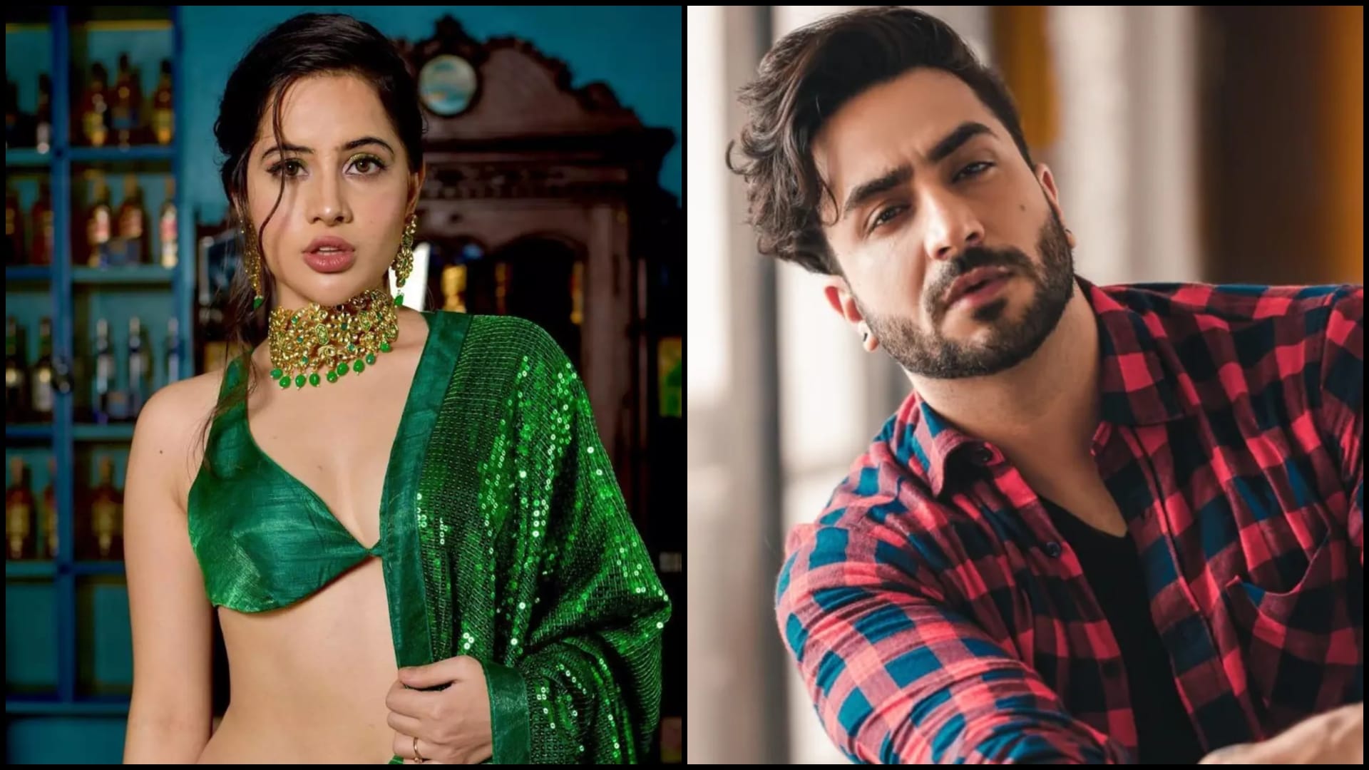 Urfi javed shares an appreciation post for aly goni, thanks him for supporting her when everyone was against her