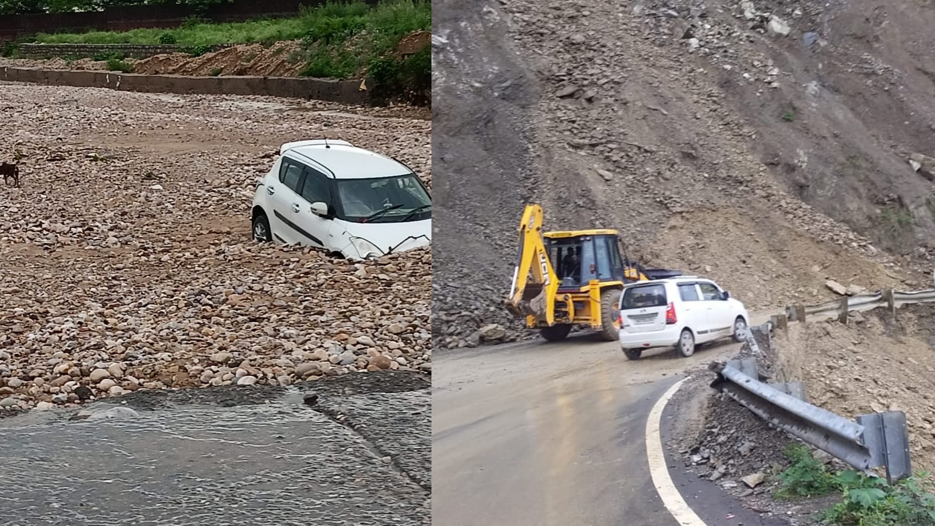 Uttarakhand Weather: Rain in Uttarakhand, Badrinath highway, 6500 passengers stranded at different places including Badrinath and Sonprayag, See Photos