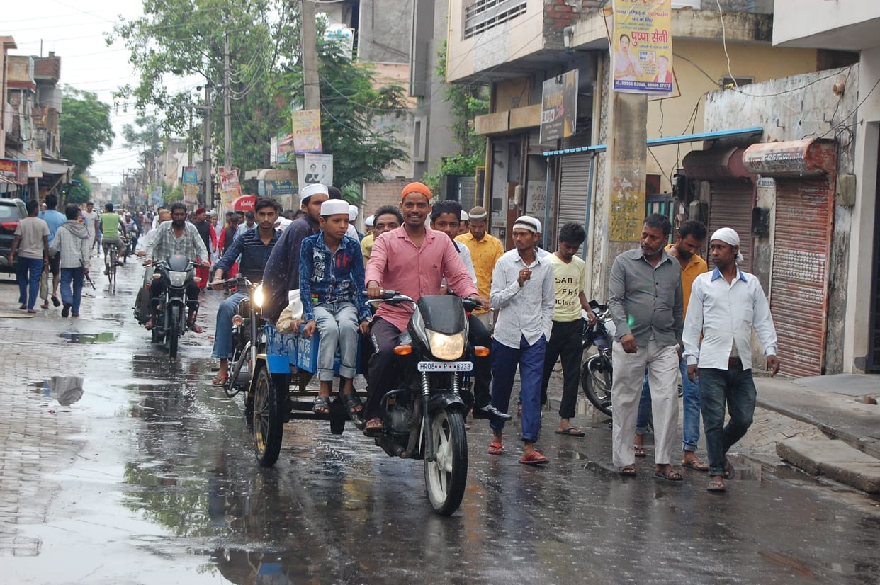Paddy benefits from rain, farmers' faces bloom
