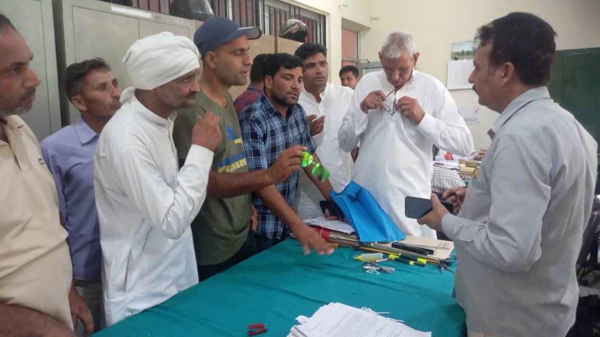 Compensation file missing from collectorate, farmers' ruckus