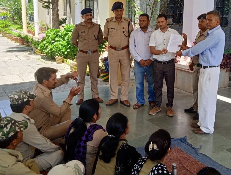 Protest Over Salary Hike