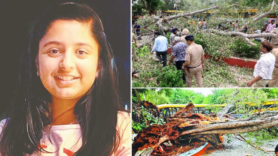 Student Ishita lost her a hand in Chandigarh school tree accident