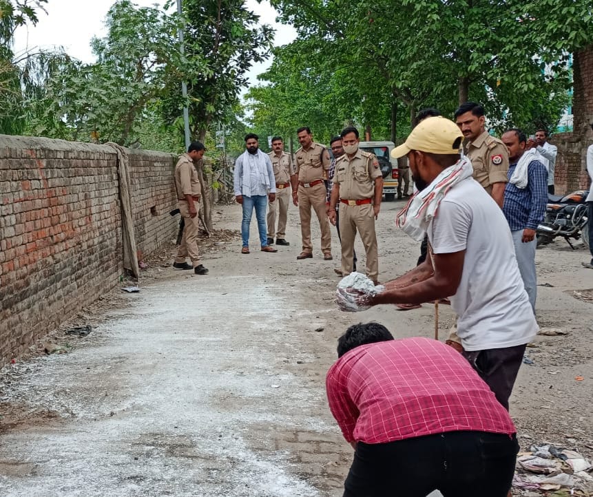 Animal remains thrown on the road, fury in Hindu organization