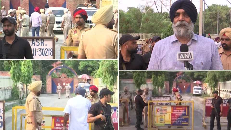 Police reached Amritsar with gangster Lawrence Bishnoi amid heavy security