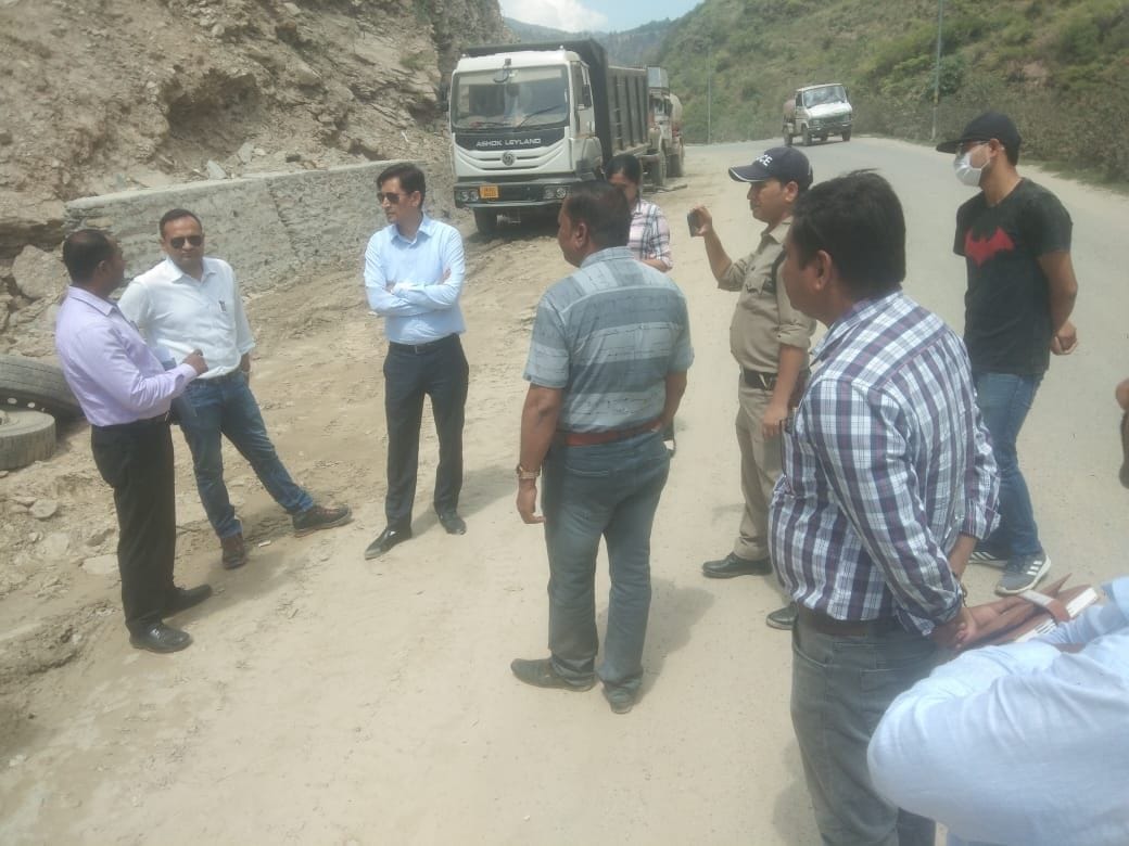 On being absent, the commissioner sought clarification from the superintendent engineer
