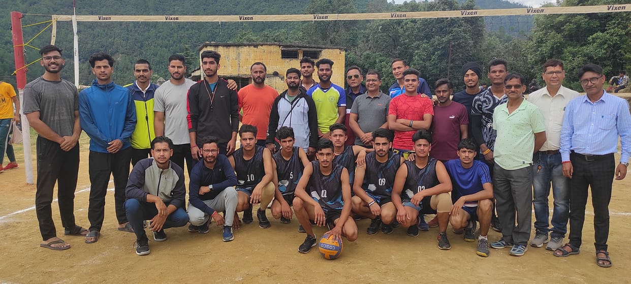 Vollyball Match in Devidhar Mela