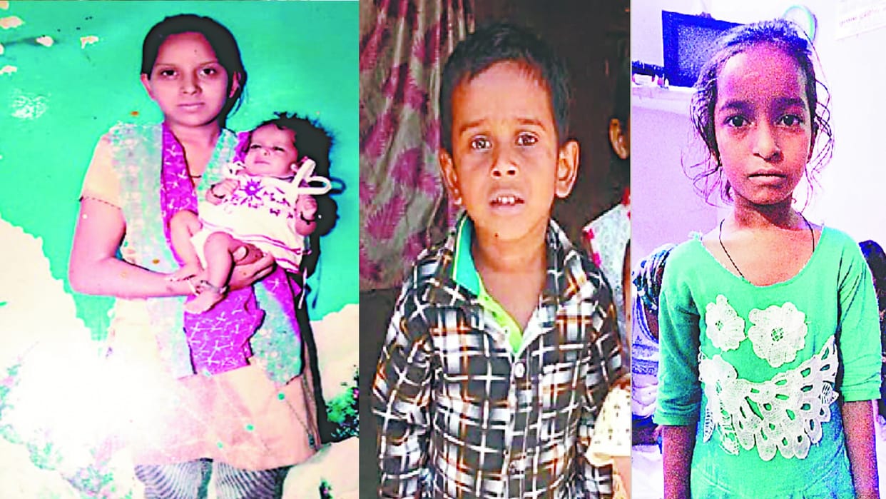 Suicide story: doubt and alcohol ruined the family, wife suicide with kids after husband beaten her badly in Meerut