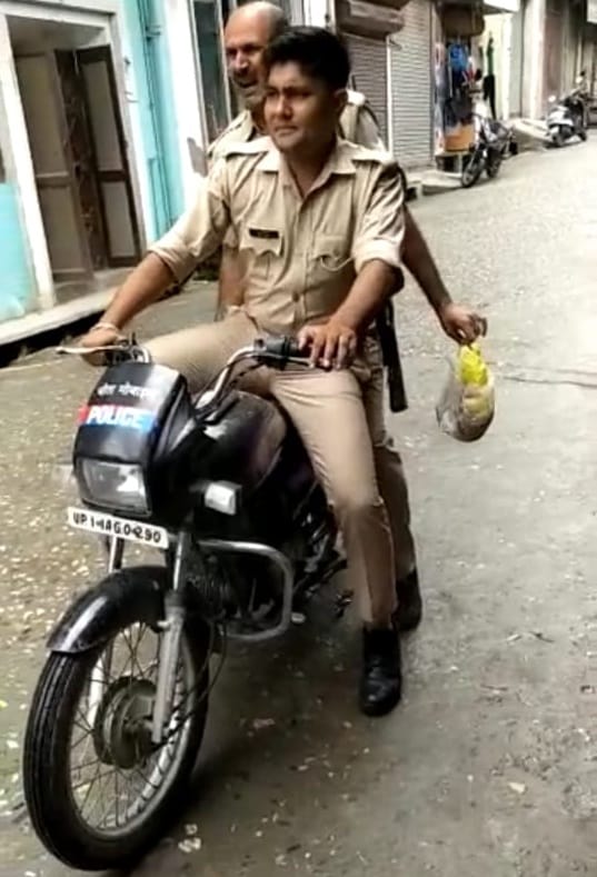 Attempt to spoil the atmosphere by throwing meat in front of religious places