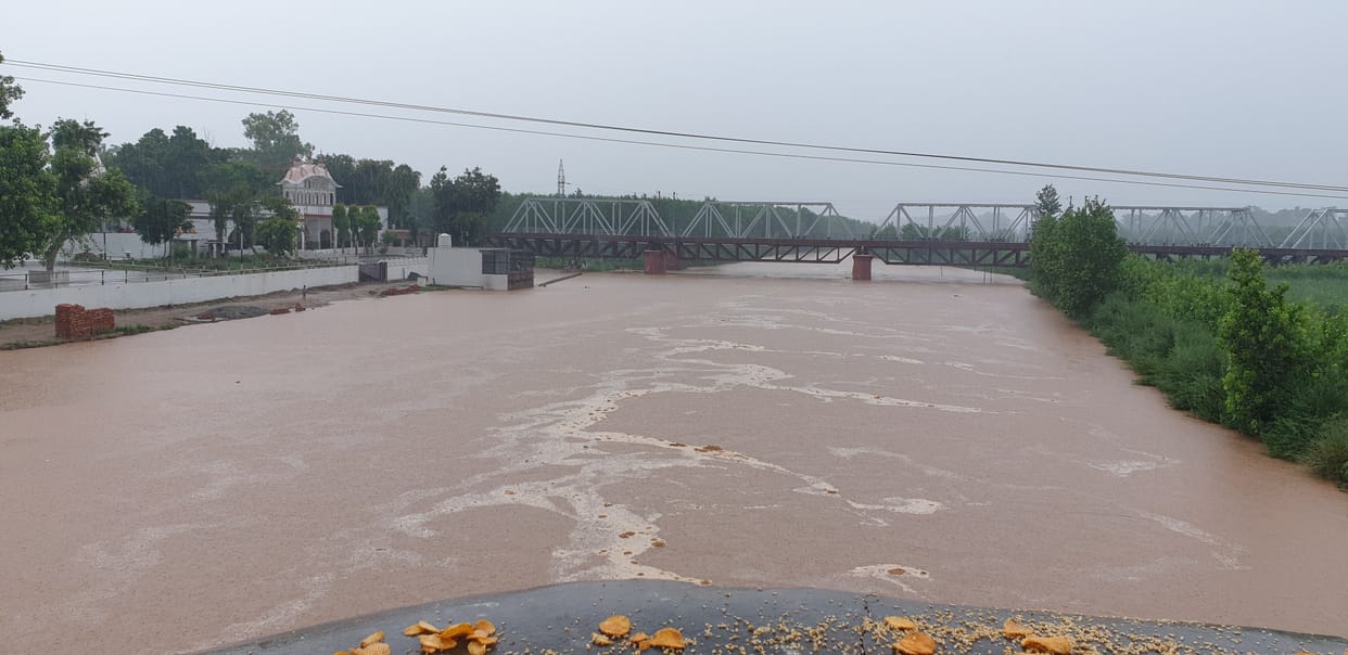 There was a boom in the Markanda river, administration alert, Kurukshetra