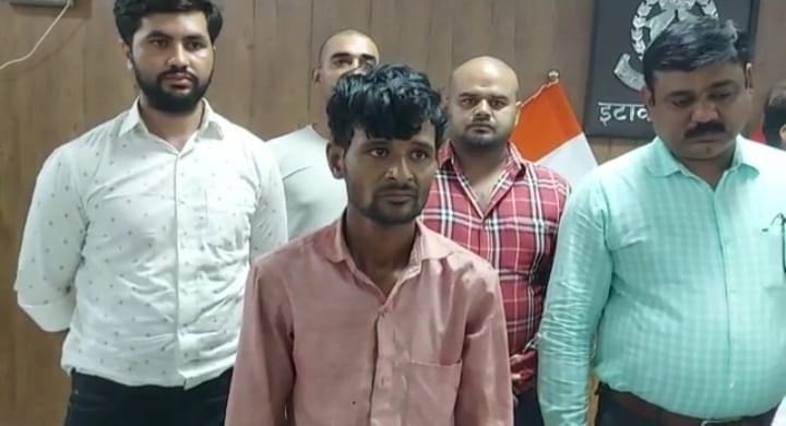 In Etawah, a monk of Kannauj was murdered due to abusing