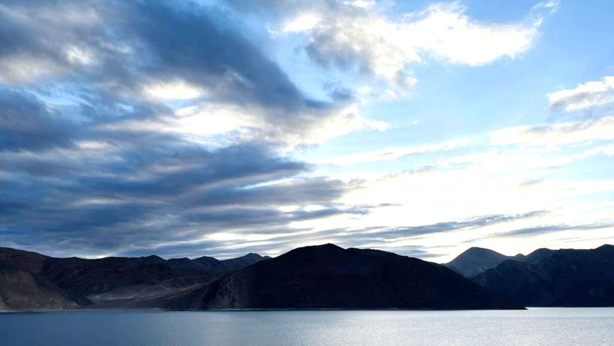 Most Beautiful Lake of India Visit Ladakh Pangong Lake Images