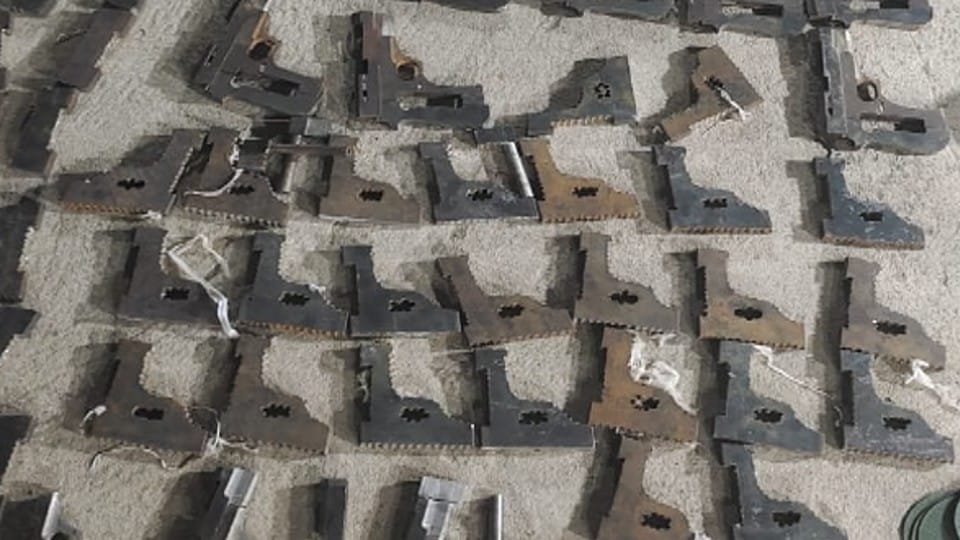 up stf busted illegal Arms Factory in mainpuri